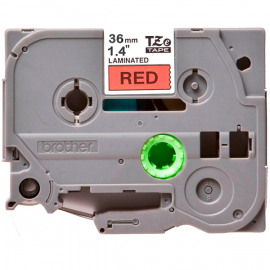 BROTHER TZe-461 картридж с ламинированной лентой шириной 36 мм (чёрный шрифт на красном фоне)
