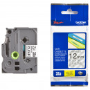 BROTHER TZe-131 картридж с ламинированной лентой шириной 12 мм (чёрный шрифт на прозрачном фоне)